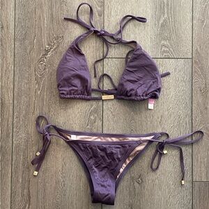 Victoria’s Secret Purple Swim Suit Size XS